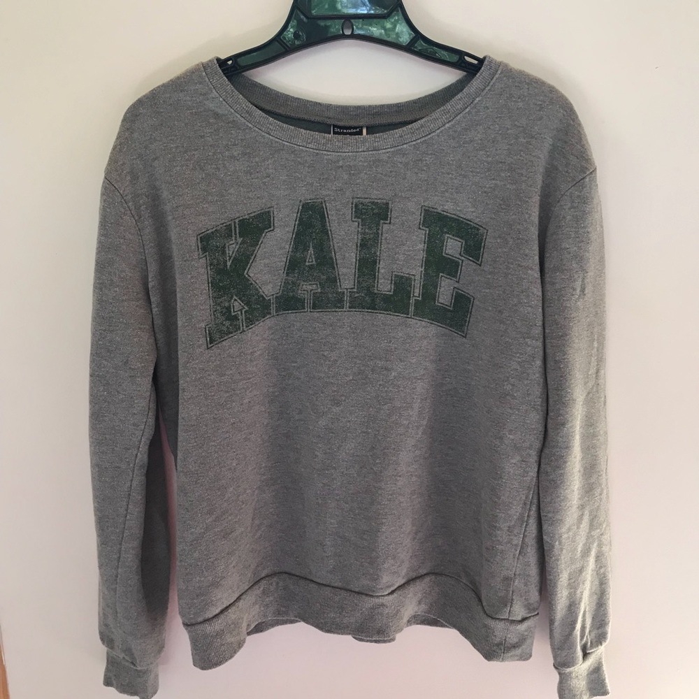 Grey Kale Pullover